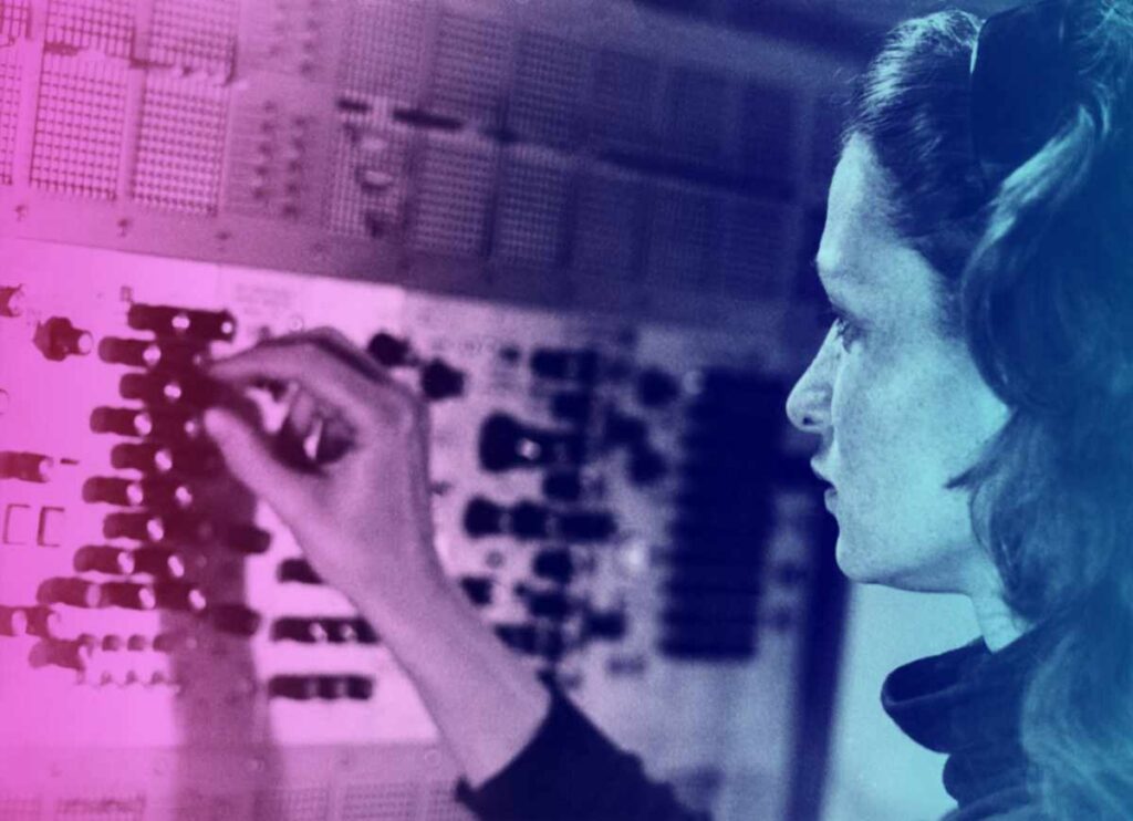 Portät von Éliane Radigue